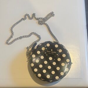 Kate Spade black and white polka dot bag